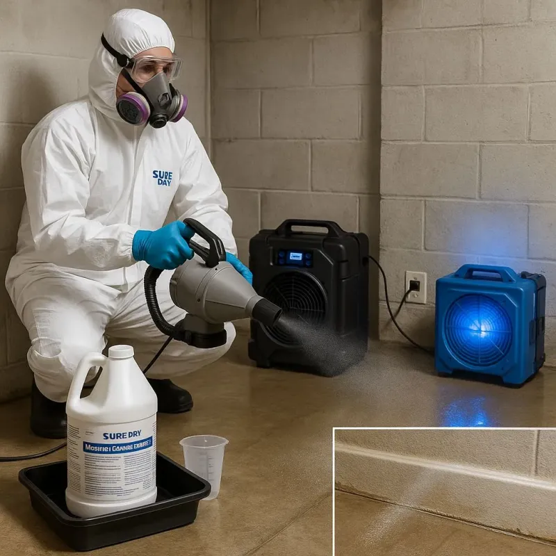 Sanitization and Odor Removal process in Gadsden County, FL